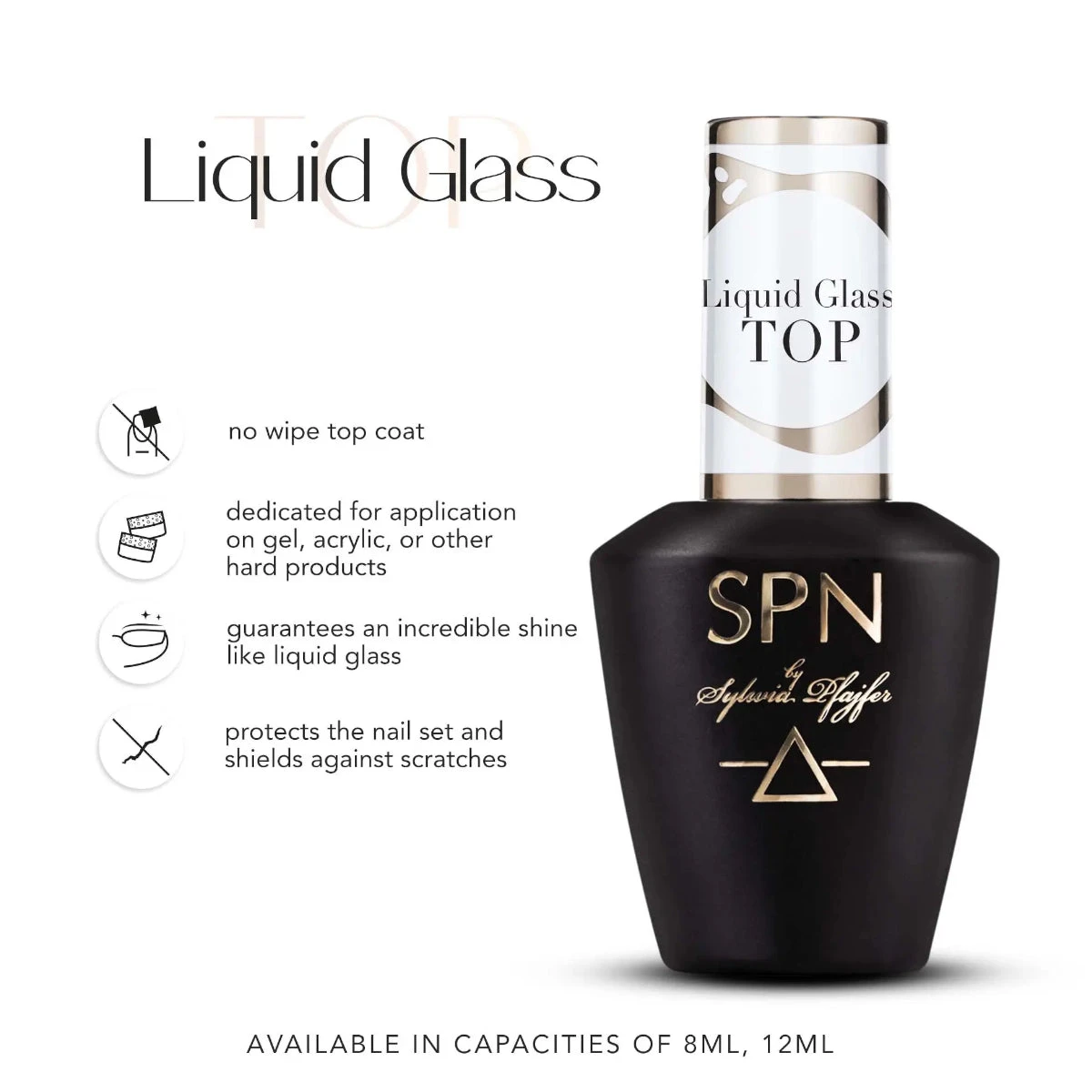 SPN Nails UV LaQ Liquid Glass Top(Spn Nails Uv Laq Liquid Glass Top) 4 SPN Nails UV LaQ Liquid Glass Top(Spn Nails Uv Laq Liquid Glass Top) - Image 2