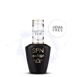 SPN Nails UV LaQ Liquid Glass Top(Spn Nails Uv Laq Liquid Glass Top)