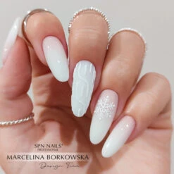 SPN Nails MilkyBoomer EXpress Gel(Spn Nails Milkyboomer Express Gel) -Roxie Cosmetics Shop spn nails milkyboomer express builder gel on nails2