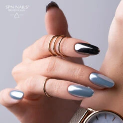 SPN Nails Nail Liquid Chrome Glass Nail Dust(Spn Nails Nail Liquid Chrome Glass Nail Dust) -Roxie Cosmetics Shop spn nails nail liquid chrome glass silver nail styling roxie cosmetics