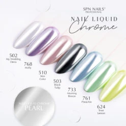 SPN Nails Nail Liquid Chrome Pearl Nail Dust(Spn Nails Nail Liquid Chrome Pearl Nail Dust) 11 SPN Nails Nail Liquid Chrome Pearl Nail Dust(Spn Nails Nail Liquid Chrome Pearl Nail Dust) -Roxie Cosmetics Shop spn nails nail liquid chrome pearl nail swatch roxie cosmetics