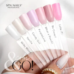 SPN Nails Rubber Base COLOR & GO! Be Cover!(Spn Nails Rubber Base Color Go Be Cover) 11 SPN Nails Rubber Base COLOR & GO! Be Cover!(Spn Nails Rubber Base Color Go Be Cover) -Roxie Cosmetics Shop spn nails rubber base color go be cover colour swatches