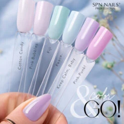 SPN Nails Rubber Base COLOR & GO! Peace...(Spn Nails Rubber Base Color Go Peace) -Roxie Cosmetics Shop spn nails rubber base color go peace colour swatches roxie cosmetics