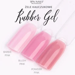 SPN Nails Rubber Nail Gel Barbie Pink(Spn Nails Rubber Nail Gel Barbie Pink) 11 SPN Nails Rubber Nail Gel Barbie Pink(Spn Nails Rubber Nail Gel Barbie Pink) -Roxie Cosmetics Shop spn nails rubber gel barbie pink all shades
