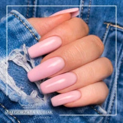 SPN Nails Rubber Nail Gel Barbie Pink(Spn Nails Rubber Nail Gel Barbie Pink) 15 SPN Nails Rubber Nail Gel Barbie Pink(Spn Nails Rubber Nail Gel Barbie Pink) -Roxie Cosmetics Shop spn nails rubber gel barbie pink on nails2