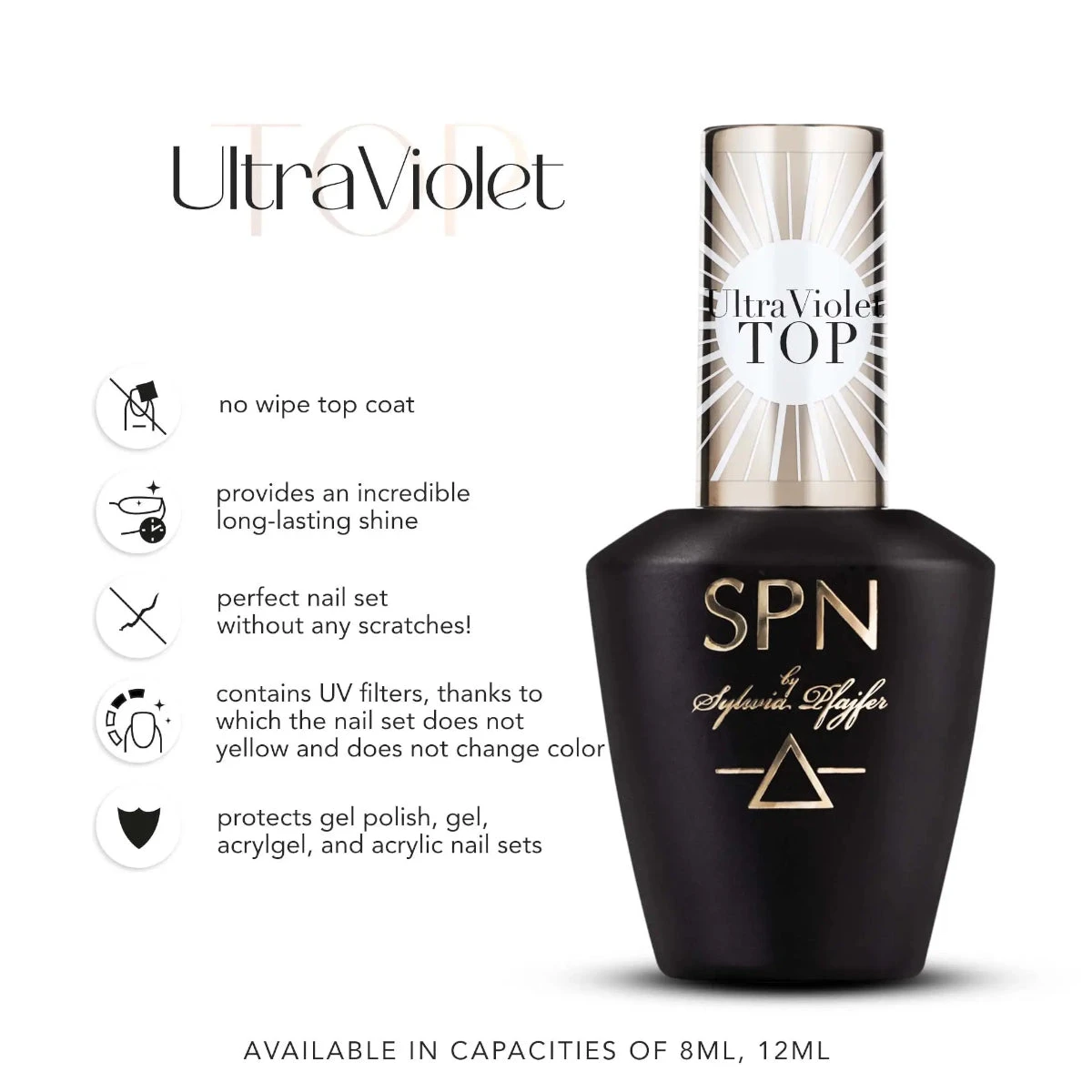 SPN Nails UV LaQ UltraViolet Top(Spn Nails Uv Laq Ultraviolet Top) 4 SPN Nails UV LaQ UltraViolet Top(Spn Nails Uv Laq Ultraviolet Top) - Image 2