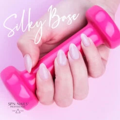 SPN Nails UV LaQ Silky Base(Spn Nails Uv Laq Silky Base) 9 SPN Nails UV LaQ Silky Base(Spn Nails Uv Laq Silky Base) -Roxie Cosmetics Shop spn nails uv laq silky base swatch