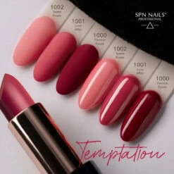 SPN Nails UV/LED Gel Polish 1000 Femme Fatale(Spn Nails Uv Led Gel Polish 1000 Femme Fatale) -Roxie Cosmetics Shop spn nails uv led gel polish 1000 femme fatale red collection style roxie cosmetics
