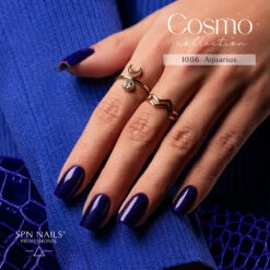 SPN Nails UV/LED Gel Polish 1006 Aquarius(Spn Nails Uv Led Gel Polish 1006 Aquarius) -Roxie Cosmetics Shop spn nails uv led gel polish 1006 aquarius blue nails style roxie cosmetics