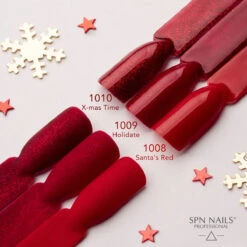 SPN Nails UV/LED Gel Polish 1008 Santa's Red(Spn Nails Uv Led Gel Polish 1008 Santas Red) 11 SPN Nails UV/LED Gel Polish 1008 Santa's Red(Spn Nails Uv Led Gel Polish 1008 Santas Red) -Roxie Cosmetics Shop spn nails uv led gel polish 1008 santas red nail sollection roxie cosmetics