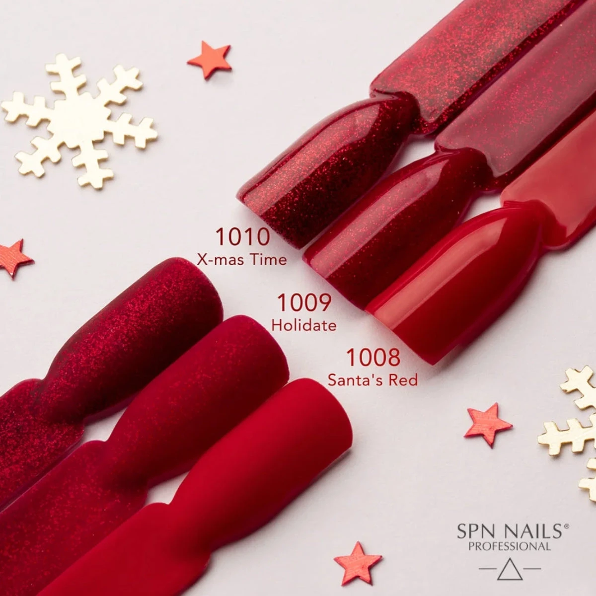 SPN Nails UV/LED Gel Polish 1008 Santa's Red(Spn Nails Uv Led Gel Polish 1008 Santas Red) 6 SPN Nails UV/LED Gel Polish 1008 Santa's Red(Spn Nails Uv Led Gel Polish 1008 Santas Red) - Image 4