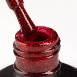 SPN Nails UV/LED Gel Polish 1010 X-mas(Spn Nails Uv Led Gel Polish 1010 X Mas) -Roxie Cosmetics Shop spn nails uv led gel polish 1010 xmas red nails swatch roxie cosmetics