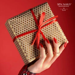 SPN Nails UV/LED Gel Polish 1022 Make A Wish(Spn Nails Uv Led Gel Polish 1022 Make A Wish) -Roxie Cosmetics Shop spn nails uv led gel polish 1022 make a wish red nail roxie cosmetics