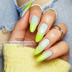 SPN Nails UV/LED Gel Polish 704 Neon Lemon(Spn Nails Uv Led Gel Polish 704 Neon Lemon) -Roxie Cosmetics Shop spn nails uv led gel polish 704 neon lemon nails styling roxie cosmetics