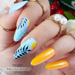 SPN Nails UV/LED Gel Polish 705 Neon Mandarine(Spn Nails Uv Led Gel Polish 705 Neon Mandarine) -Roxie Cosmetics Shop spn nails uv led gel polish 705 neon mandarine nails styling roxie cosmetics