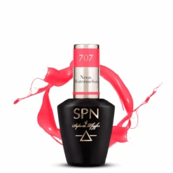 SPN Nails UV/LED Gel Polish 707 Neon Watermelon(Spn Nails Uv Led Gel Polish 707 Neon Watermelon)