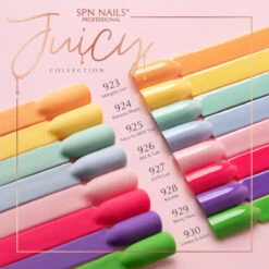 SPN Nails UV/LED Gel Polish 923 Mangoccino(Spn Nails Uv Led Gel Polish 923 Mangoccino) -Roxie Cosmetics Shop spn nails uv led gel polish 923 Mangoccino collection roxie cosmetics