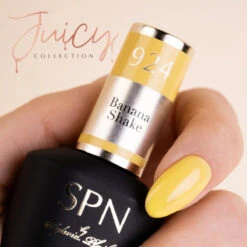 SPN Nails UV/LED Gel Polish 924 Banana Shake(Spn Nails Uv Led Gel Polish 924 Banana Shake) -Roxie Cosmetics Shop spn nails uv led gel polish 924 banana shake colour roxie cosmetics