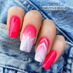 SPN Nails UV/LED Gel Polish 966 Strawberry Margarita(Spn Nails Uv Led Gel Polish 966 Strawberry Margarita) -Roxie Cosmetics Shop spn nails uv led gel polish 966 strawberry margarita pink nail styling fancy