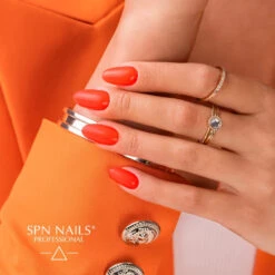 SPN Nails UV/LED Gel Polish 967 Cosmopolitan(Spn Nails Uv Led Gel Polish 967 Cosmopolitan) -Roxie Cosmetics Shop spn nails uv led gel polish 967 cosmopolitan neon orange nail styling