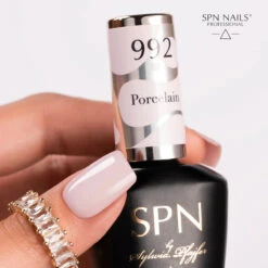 SPN Nails UV/LED Gel Polish 992 Porcelain(Spn Nails Uv Led Gel Polish 992 Porcelain) -Roxie Cosmetics Shop spn nails uv led gel polish 992 porcelain swatch roxie cosmetics