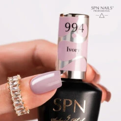 SPN Nails UV/LED Gel Polish 994 Ivory(Spn Nails Uv Led Gel Polish 994 Ivory) 12 SPN Nails UV/LED Gel Polish 994 Ivory(Spn Nails Uv Led Gel Polish 994 Ivory) -Roxie Cosmetics Shop spn nails uv led gel polish 994 ivory swatch roxie cosmetics