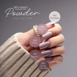SPN Nails UV/LED Gel Polish 996 Choco-Chocolate(Spn Nails Uv Led Gel Polish 996 Choco Chocolate) -Roxie Cosmetics Shop spn nails uv led gel polish 996 choco chocolate nails powder collection roxie cosmetics
