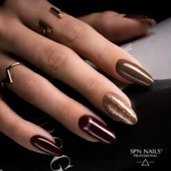 SPN Nails UV/LED Gel Polish 998 Dark Side Of Me(Spn Nails Uv Led Gel Polish 998 Dark Side Of Me) -Roxie Cosmetics Shop spn nails uv led gel polish 998 dark side of me brow nails roxie cosmetics