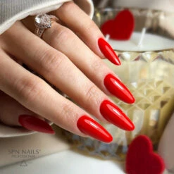 SPN Nails UV/LED Gel Polish Happy V-day!(Spn Nails Uv Led Gel Polish Happy V Day) -Roxie Cosmetics Shop spn nails uv led gel polish happy v day red nail style roxie cosmetics