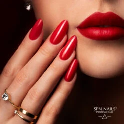 SPN Nails UV/LED Gel Polish Happy V-day!(Spn Nails Uv Led Gel Polish Happy V Day) -Roxie Cosmetics Shop spn nails uv led gel polish happy v day red nails style roxie cosmetics