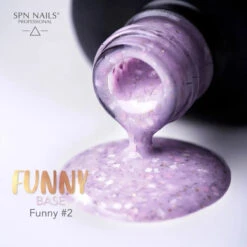 SPN Nails Funny Base Funny #2(Spn Nails Funny Base Funny 2) 14 SPN Nails Funny Base Funny #2(Spn Nails Funny Base Funny 2) -Roxie Cosmetics Shop spn nails uv led nail funny base funny 2 swatch roxie cosmetics