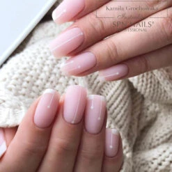 SPN Nails UV/LED Gel Polish 504 Candy French(Spn Nails Uv Led Gel Polish 504 Candy French) -Roxie Cosmetics Shop spn uv led hybrid gel nail polish 504 candy french pink 8ml nude nails styling