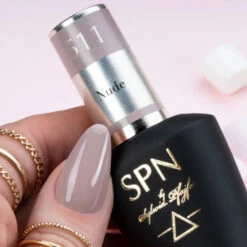 SPN Nails UV/LED Gel Polish 511 Nude(Spn Nails Uv Led Gel Polish 511 Nude) -Roxie Cosmetics Shop spn uv led hybrid gel nail polish 511 nude 8ml