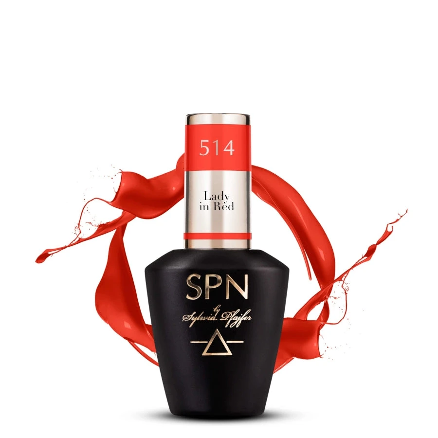 SPN Nails UV/LED Gel Polish 514 Lady In Red(Spn Nails Uv Led Gel Polish 514 Lady In Red) 3 SPN Nails UV/LED Gel Polish 514 Lady In Red(Spn Nails Uv Led Gel Polish 514 Lady In Red)