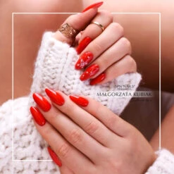 SPN Nails UV/LED Gel Polish 515 LoVe ME!(Spn Nails Uv Led Gel Polish 515 Love Me) -Roxie Cosmetics Shop spn uv led hybrid gel nail polish 515 love me red nails styling