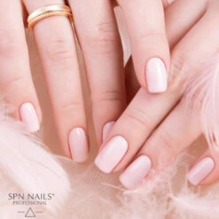 SPN Nails UV/LED Gel Polish 871 Pink Swan(Spn Nails Uv Led Gel Polish 871 Pink Swan) -Roxie Cosmetics Shop spn uv led hybrid gel nail polish 871 pink swan nude nail styling