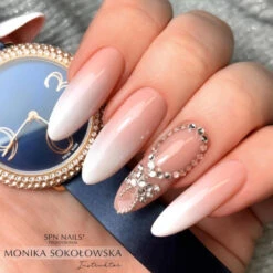 SPN Nails UV/LED Gel Polish 879 Ballet Proof(Spn Nails Uv Led Gel Polish 879 Ballet Proof) -Roxie Cosmetics Shop spn uv led hybrid gel nail polish 879 ballet proof nude nails