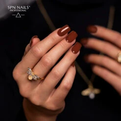 SPN Nails UV/LED Gel Polish 981 Dune(Spn Nails Uv Led Gel Polish 981 Dune) -Roxie Cosmetics Shop spn uv led hybrid gel nail polish 981 dune brown nails 8ml nail styling