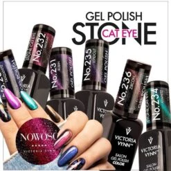 Victoria Vynn Gel Polish Color 234 Cat Eye Kyanite(Victoria Vynn Gel Polish Color 234 Cat Eye Kyanite) -Roxie Cosmetics Shop victoria vynn gel polish color hybrid cat eye collection swatch 8ml 218a67a6 140c 4223 b646 8d836729fdb2