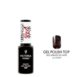 Victoria Vynn Gel Polish Red Mirage Top No Wipe(Victoria Vynn Gel Polish Red Mirage Top No Wipe)