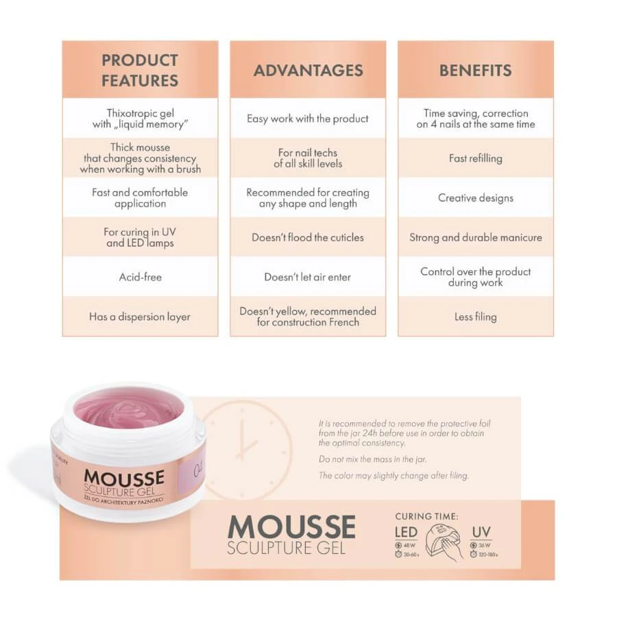 Victoria Vynn Mousse Sculpture Gel 06 Dirty Blush(Victoria Vynn Mousse Sculpture Gel 06 Dirty Blush) 4 Victoria Vynn Mousse Sculpture Gel 06 Dirty Blush(Victoria Vynn Mousse Sculpture Gel 06 Dirty Blush) - Image 2