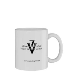 Victoria Vynn White Mug(Victoria Vynn White Mug) -Roxie Cosmetics Shop victoria vynn mug white c roxie cosmetics