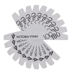 Victoria Vynn Crescent Grey Nail Files 100/180 10pcs(Victoria Vynn Crescent Grey Nail Files 100 180 10pcs)