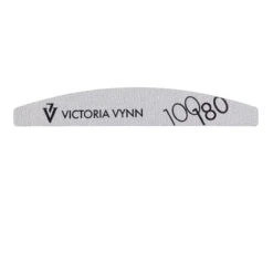Victoria Vynn Crescent Grey Nail Files 100/180 10pcs(Victoria Vynn Crescent Grey Nail Files 100 180 10pcs) -Roxie Cosmetics Shop victoria vynn nail files set 100 180 crescent 10pcs front