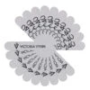 Victoria Vynn Straight Grey Nail Files 180/240 10pcs(Victoria Vynn Straight Grey Nail Files 180 240 10pcs)