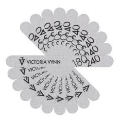 Victoria Vynn Straight Grey Nail Files 180/240 10pcs(Victoria Vynn Straight Grey Nail Files 180 240 10pcs)