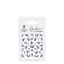 Victoria Vynn Quick Art Nail Stickers 01 Medium(Victoria Vynn Quick Art Nail Stickers 01 Medium)