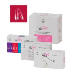 Victoria Vynn Soft Gel Tips Long Stiletto Complete Kit With LED Lamp(Victoria Vynn Soft Gel Tips Long Stiletto Complete Kit With Led Lamp)