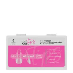 Victoria Vynn Soft Gel Tips, 500 Medium Almond Pieces(Victoria Vynn Soft Gel Tips Medium Almond)