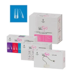 Victoria Vynn Soft Gel Tips Medium Square Complete Kit With LED Lamp(Victoria Vynn Soft Gel Tips Medium Square Complete Kit With Led Lamp)
